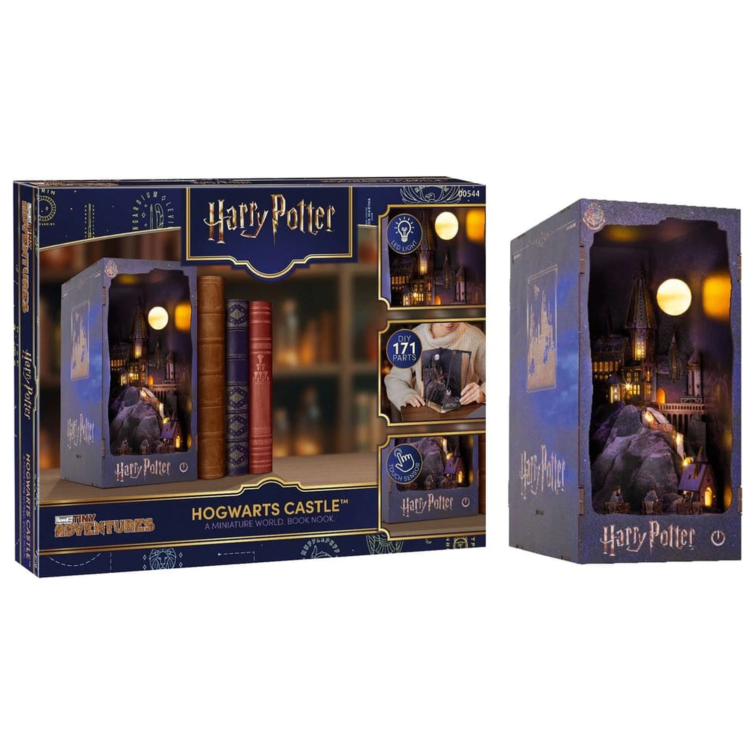 Harry Potter Malé Dobrodružstvá Knižný Kútik Mini Dioráma Rokfortský Hrad 18 cm produktová fotografia