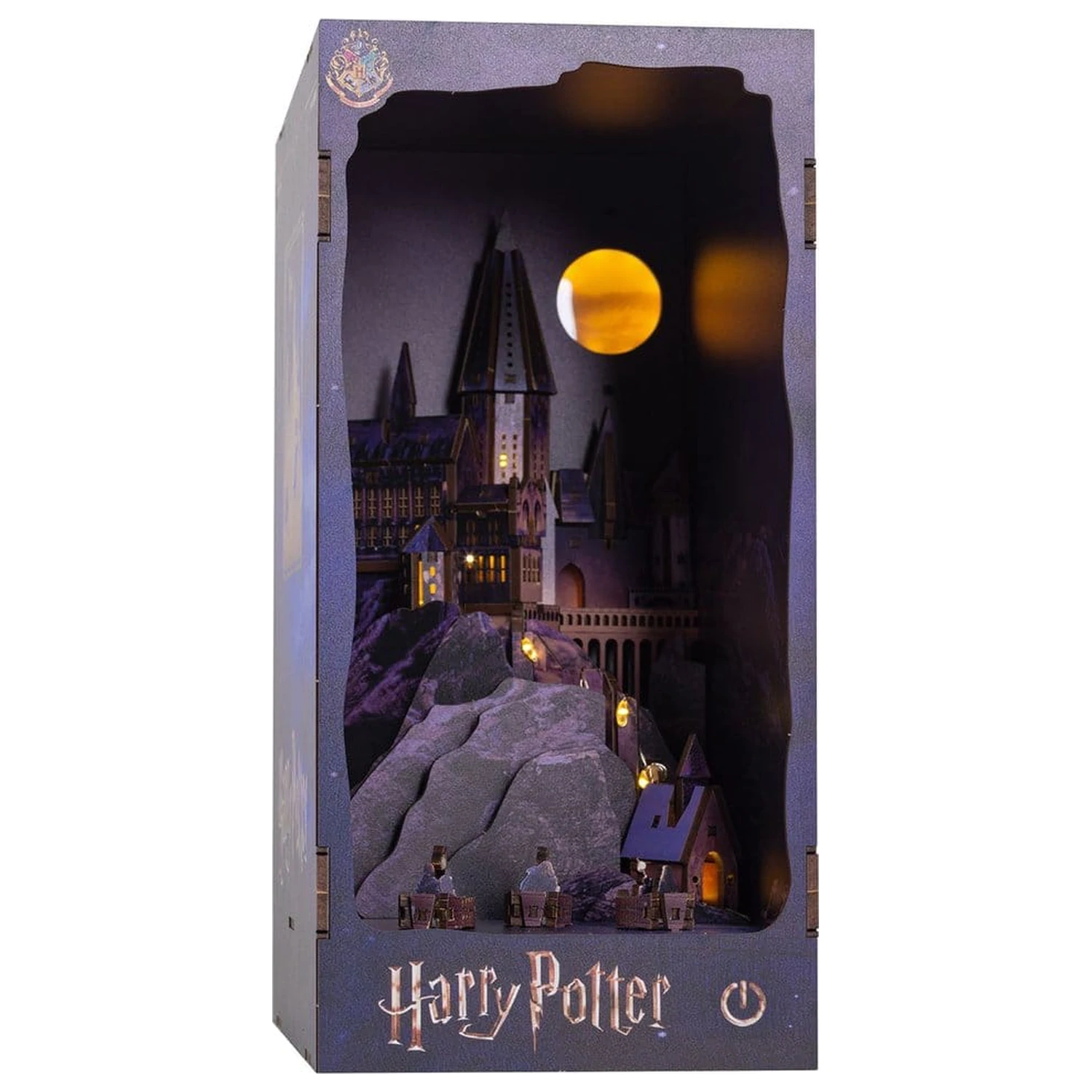 Harry Potter Malé Dobrodružstvá Knižný Kútik Mini Dioráma Rokfortský Hrad 18 cm produktová fotografia