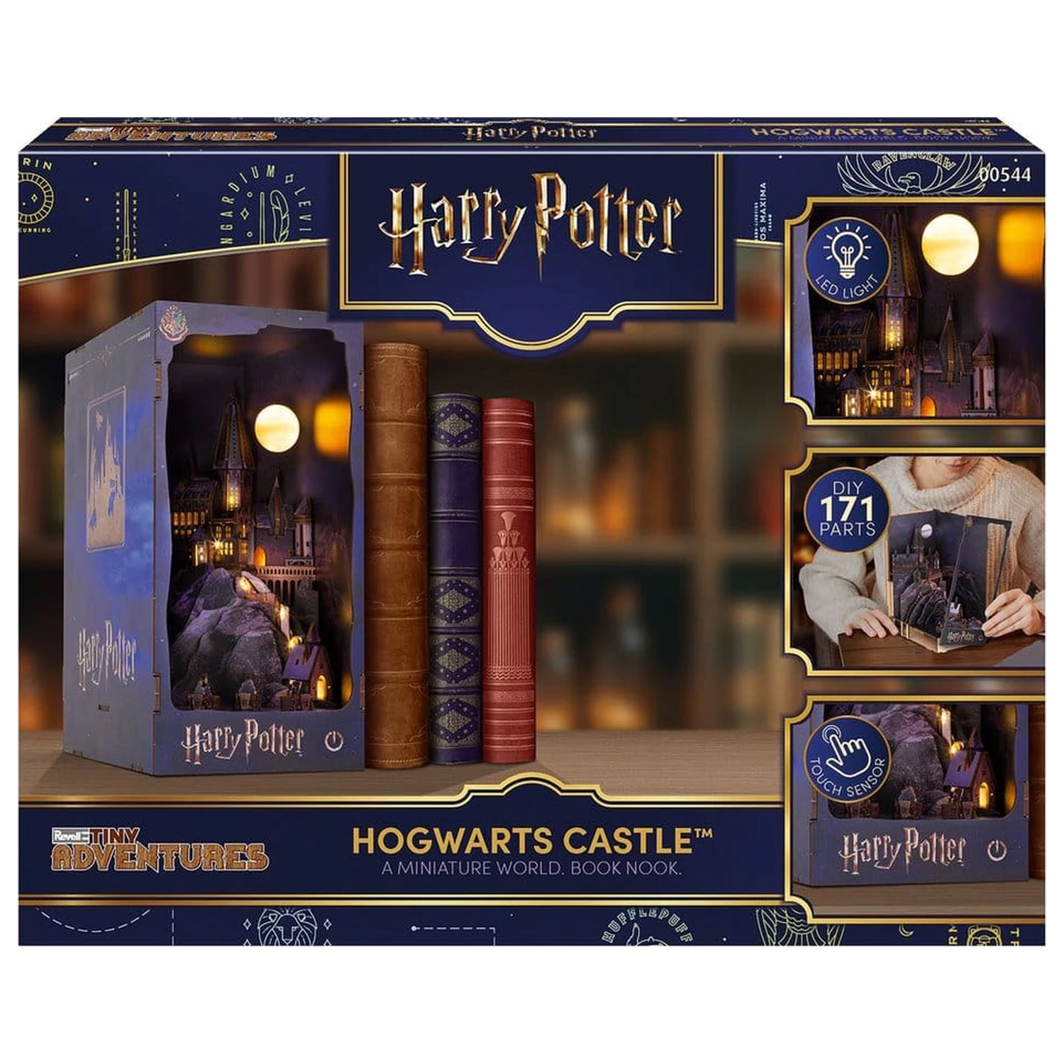 Harry Potter Malé Dobrodružstvá Knižný Kútik Mini Dioráma Rokfortský Hrad 18 cm produktová fotografia