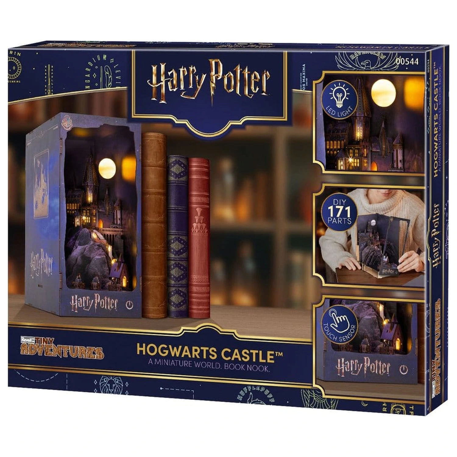 Harry Potter Malé Dobrodružstvá Knižný Kútik Mini Dioráma Rokfortský Hrad 18 cm produktová fotografia
