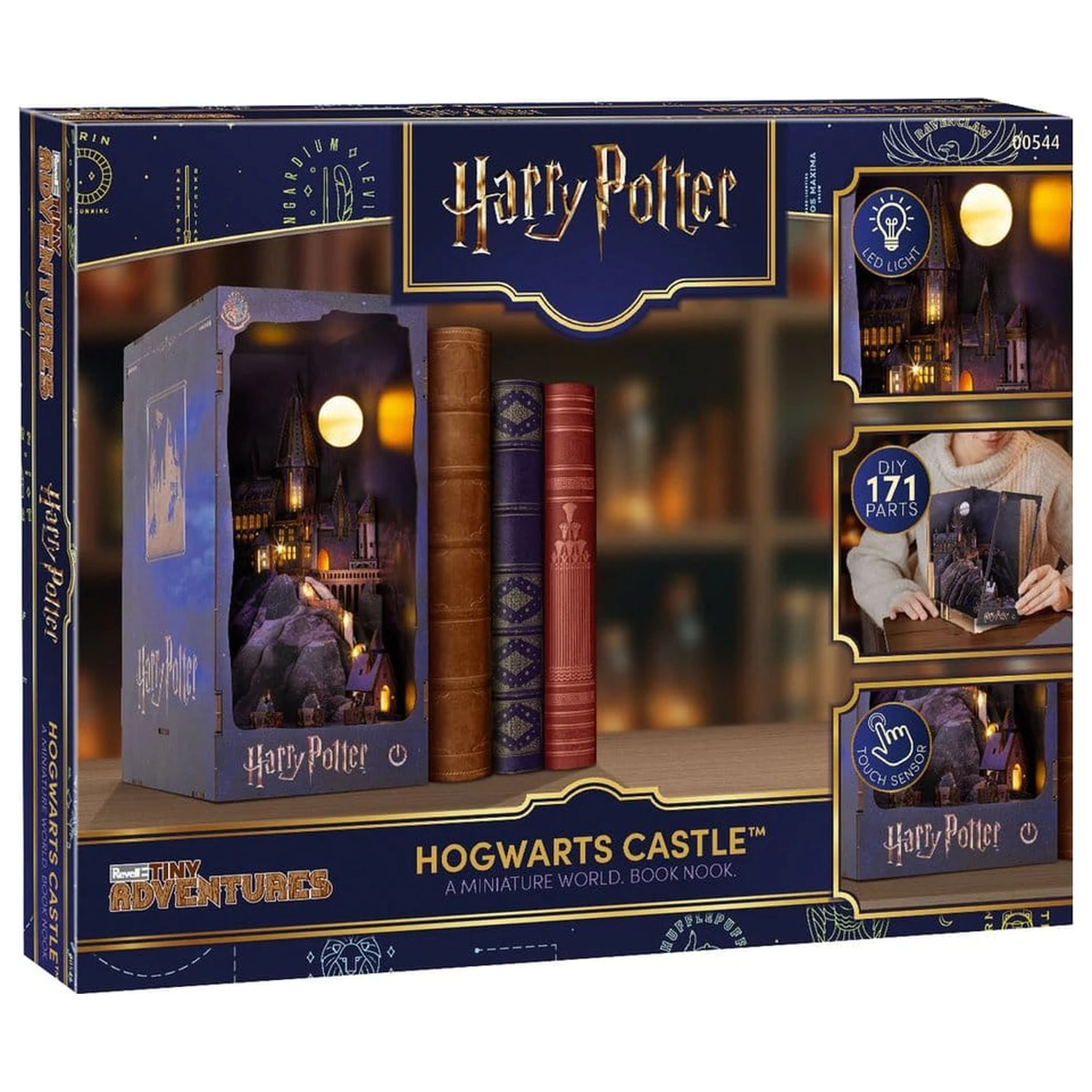 Harry Potter Malé Dobrodružstvá Knižný Kútik Mini Dioráma Rokfortský Hrad 18 cm produktová fotografia