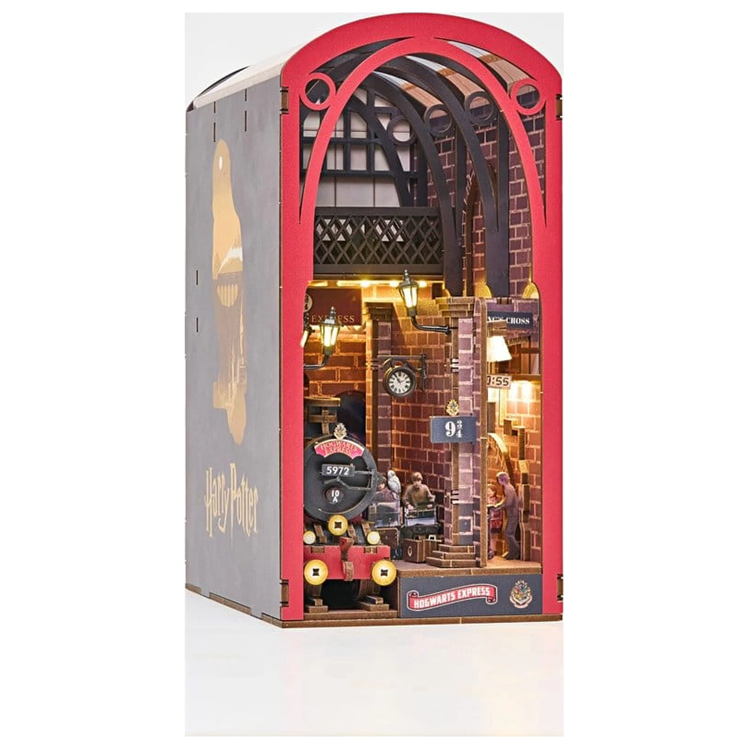 Harry Potter Tiny Adventures Knižná Nook Mini Dioráma Hogwarts Express 18 cm produktová fotografia