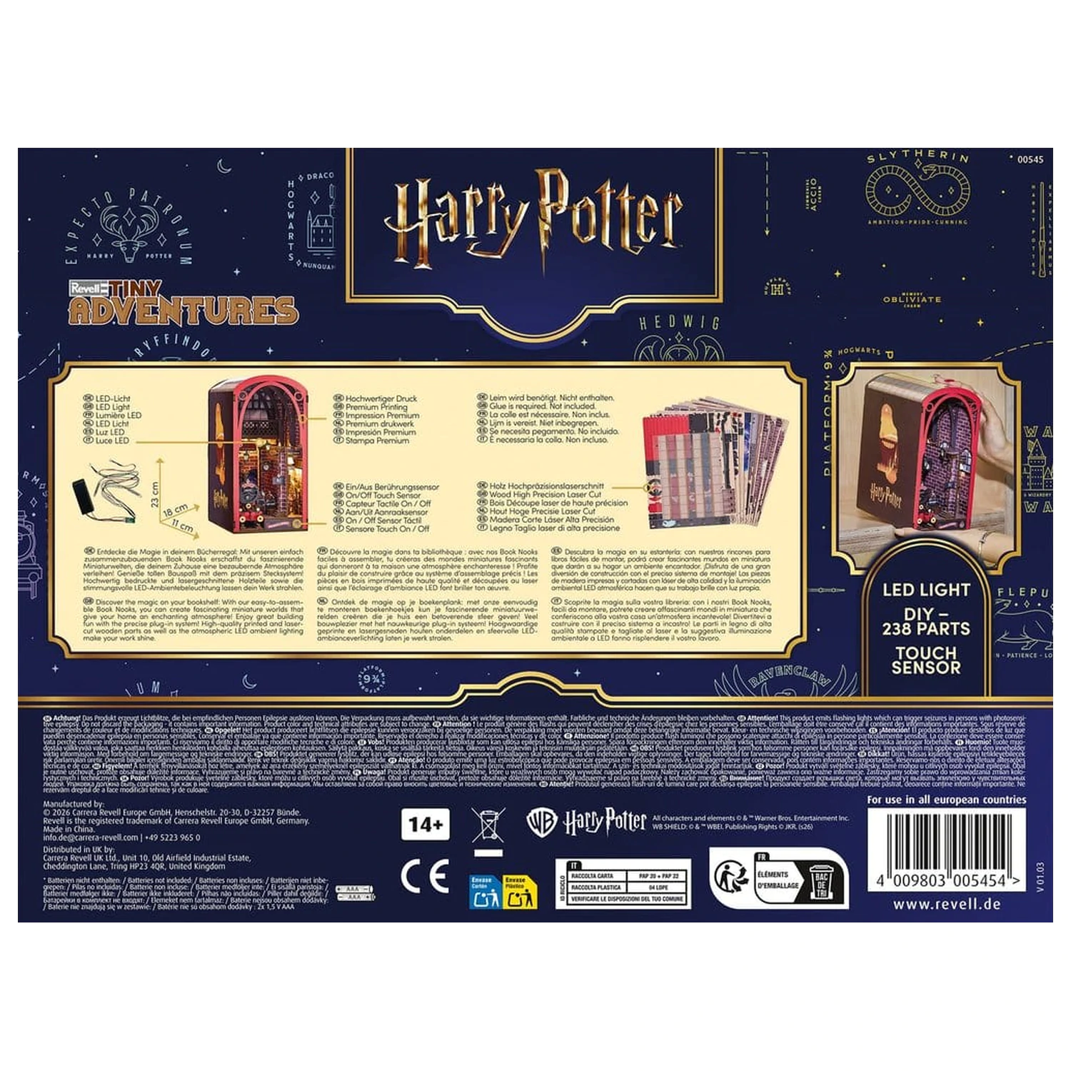 Harry Potter Tiny Adventures Knižná Nook Mini Dioráma Hogwarts Express 18 cm produktová fotografia