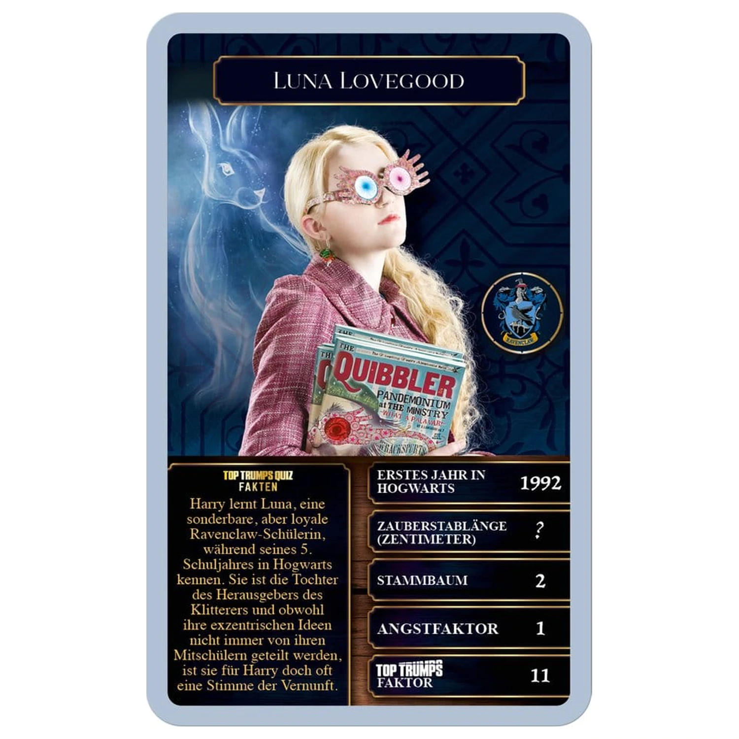 Harry Potter Kartová hra Top Trumps Witches and Wizards Nová verzia *Nemecká verzia* produktová fotografia