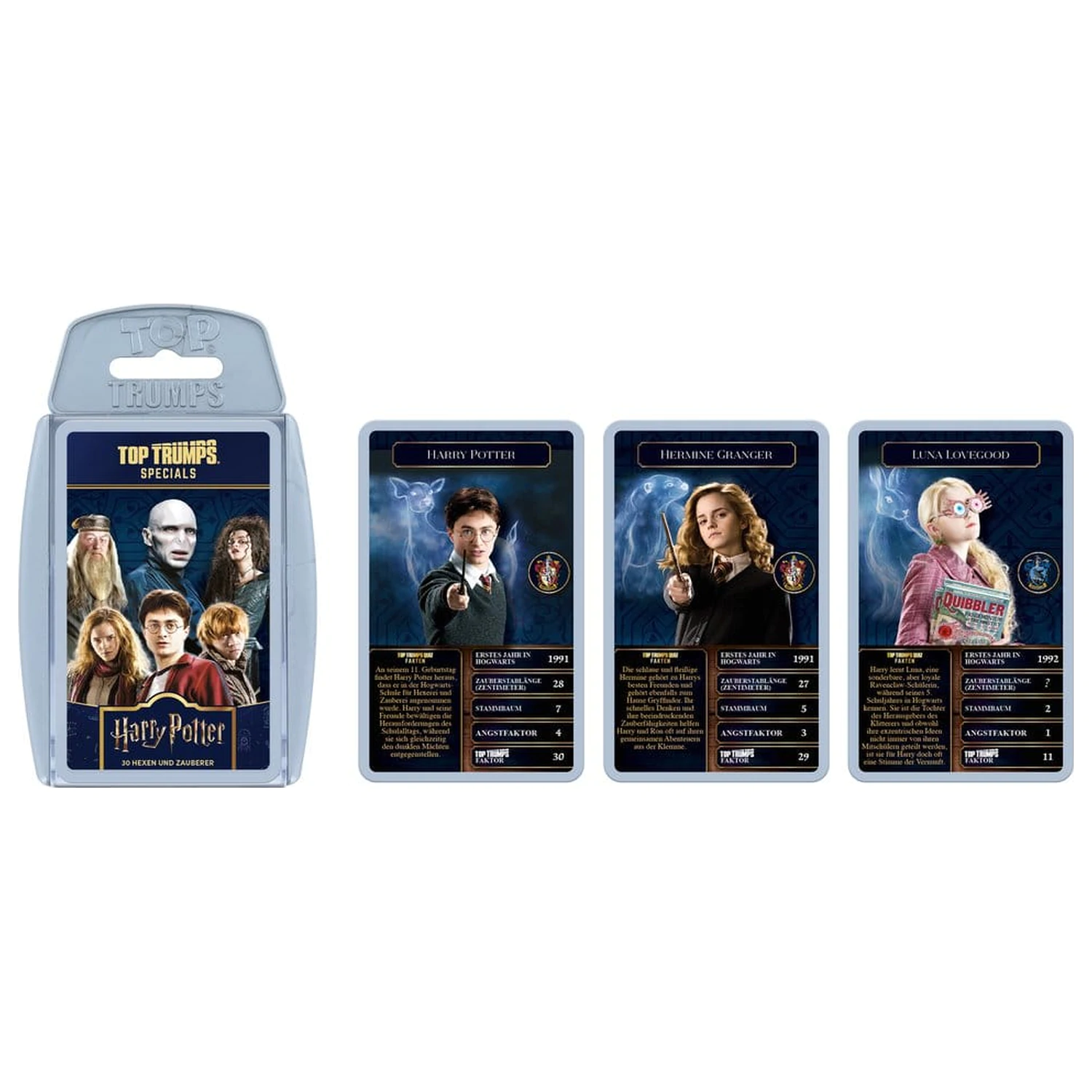 Harry Potter Kartová hra Top Trumps Witches and Wizards Nová verzia *Nemecká verzia* produktová fotografia