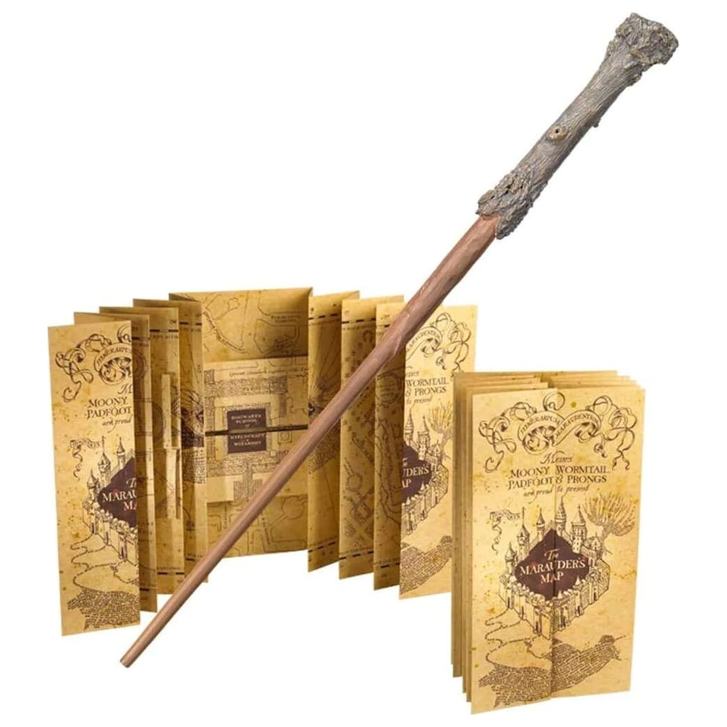 Harry Potter Magic Wand + Marauders Map produktová fotografia
