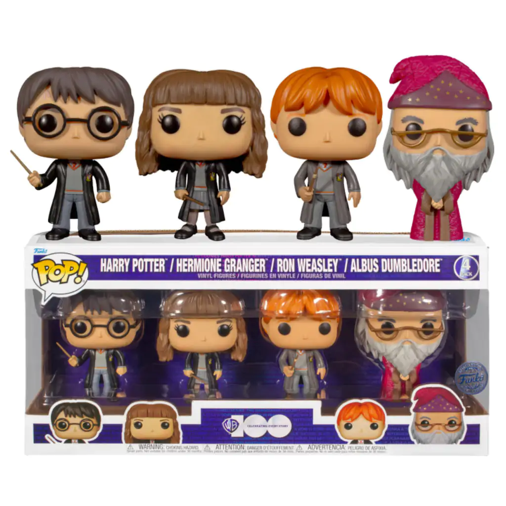 Harry Potter POP! Movies Vinylová figúrka 4-Pack W1 9 cm produktová fotografia