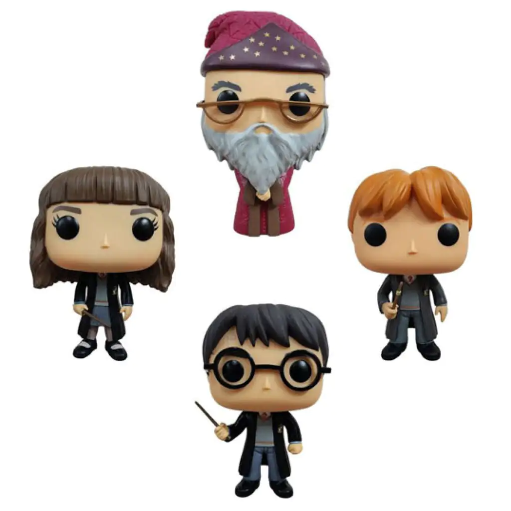 Harry Potter POP! Movies Vinylová figúrka 4-Pack W1 9 cm produktová fotografia