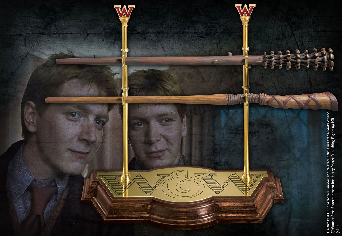 Harry Potter Wand Collection Weasley Twins - Kolekcia prútikov produktová fotografia