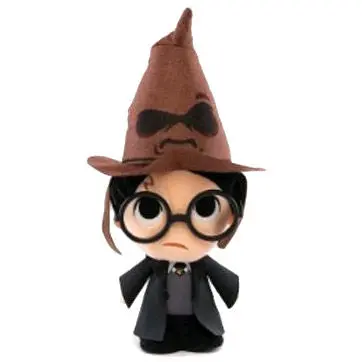 Figúrka Harry Potter Super Cute Plush Harry w/ Sorting Hat 18 cm termékfotó