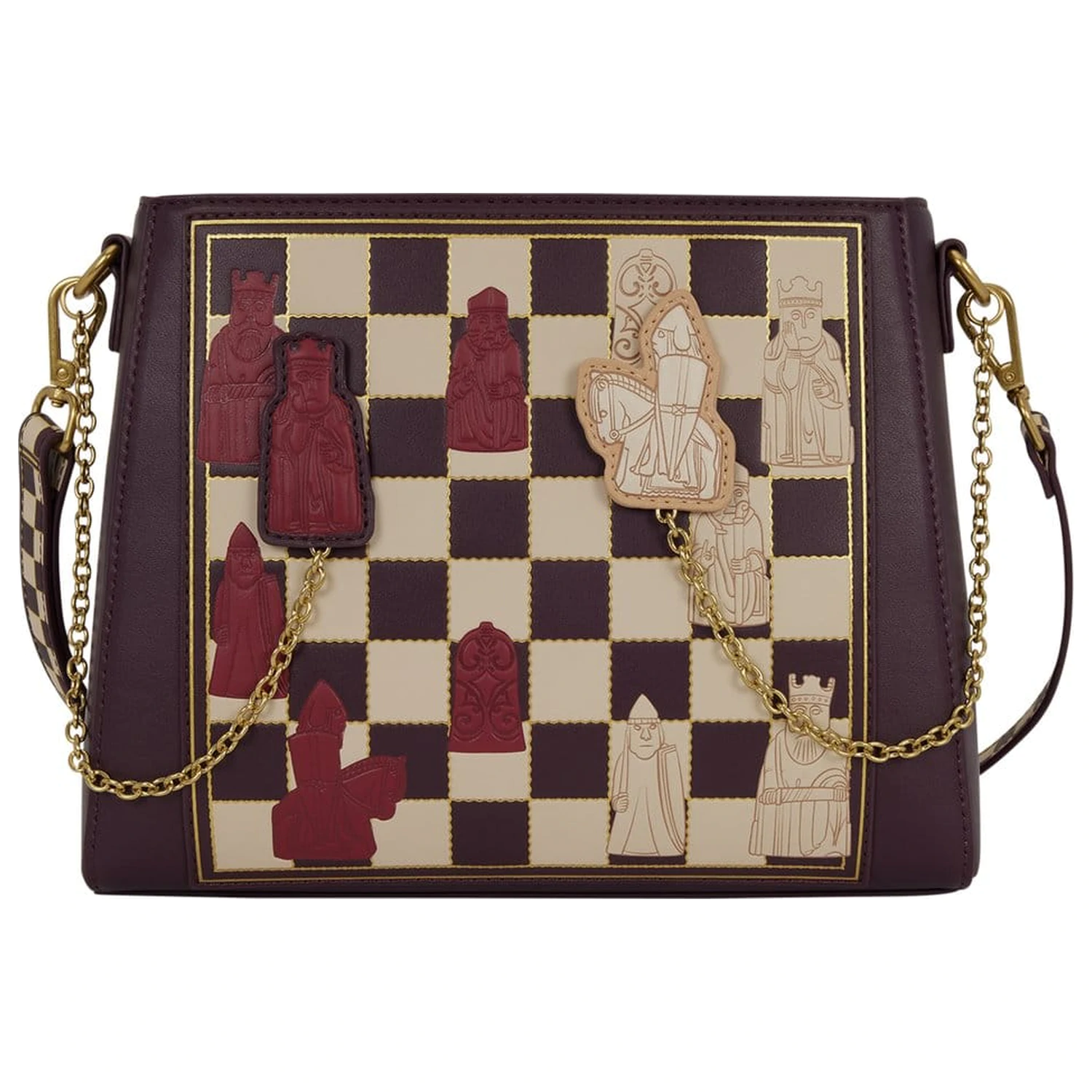 Harry Potter by Loungefly Crossbody kabelka Wizard Chess s hrateľnými figúrkami produktová fotografia