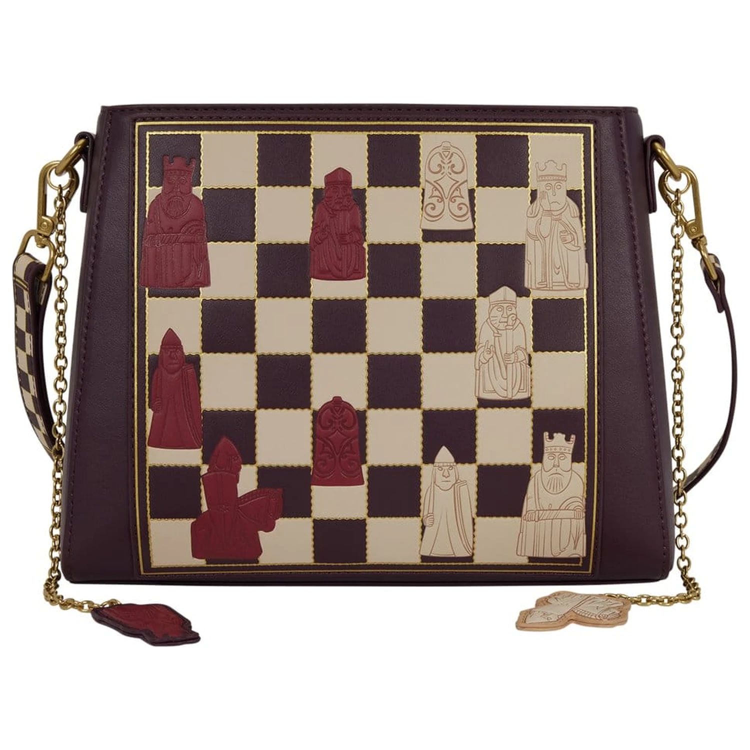 Harry Potter by Loungefly Crossbody kabelka Wizard Chess s hrateľnými figúrkami produktová fotografia