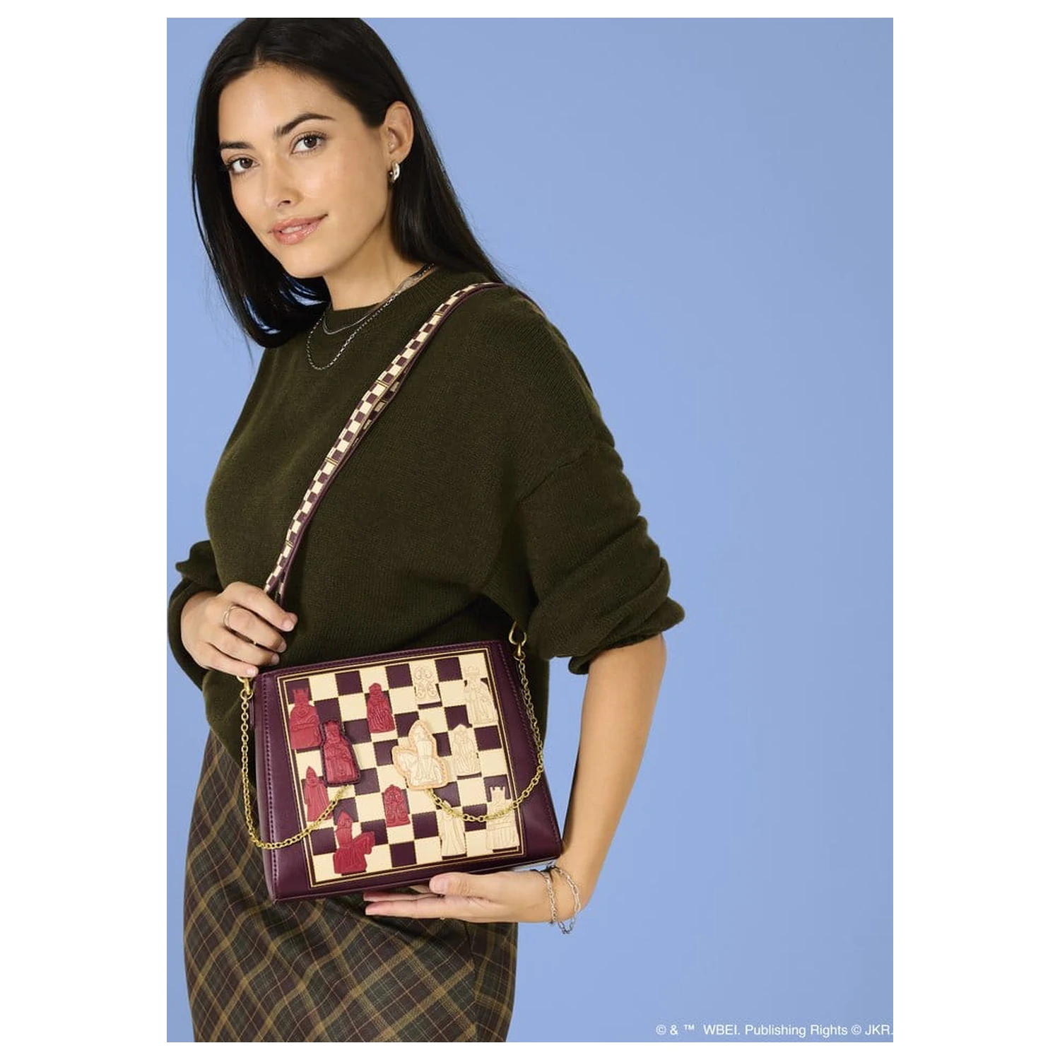 Harry Potter by Loungefly Crossbody kabelka Wizard Chess s hrateľnými figúrkami produktová fotografia