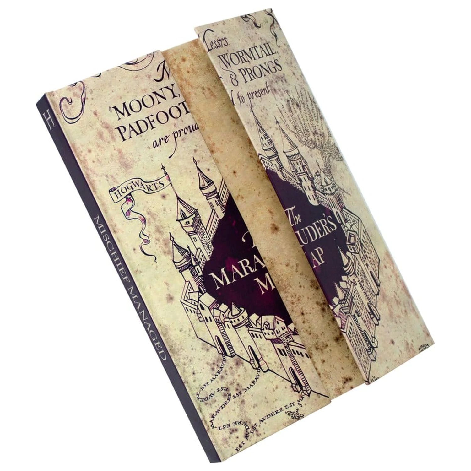 Harry Potter Zápisník A5 Marauder's Map produktová fotografia