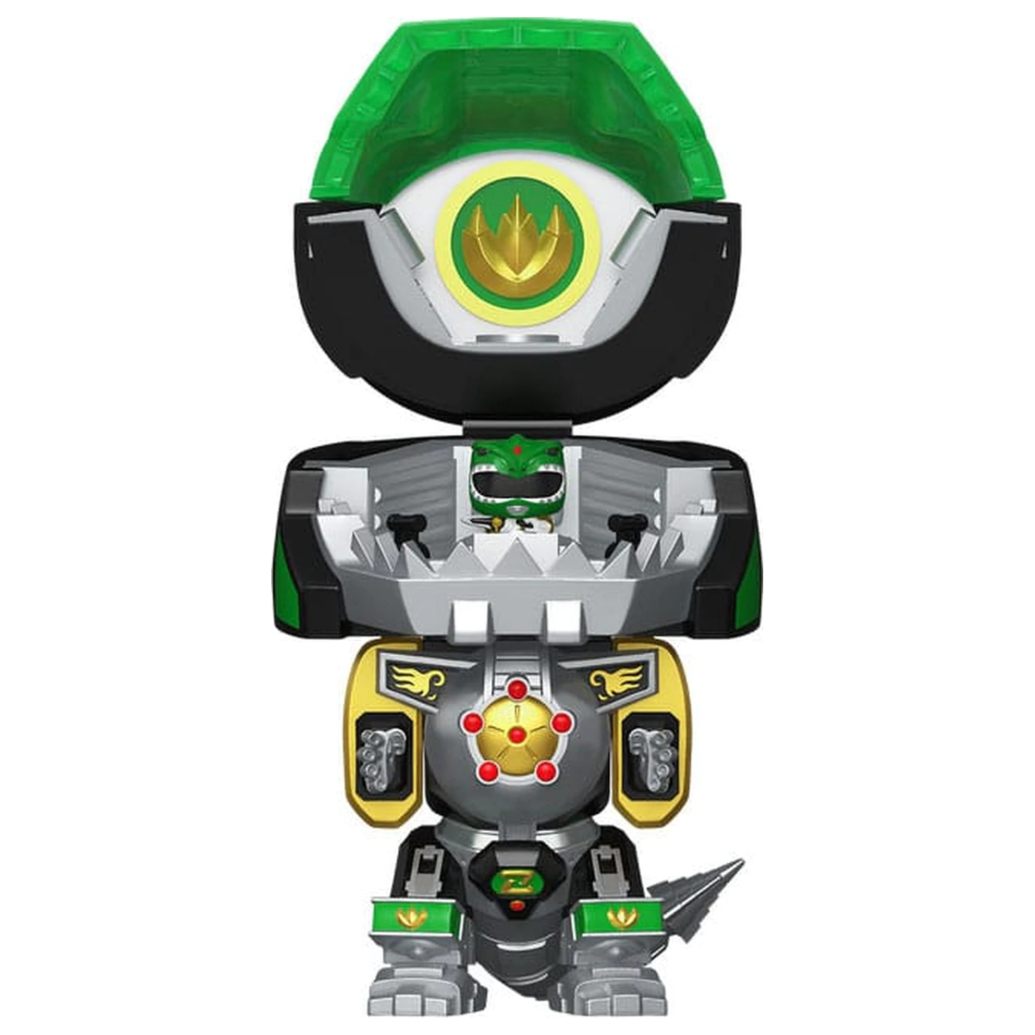 Funko Bitty POP! Bots figúrka Power Rangers DragonZord s Green Rangerom produktová fotografia