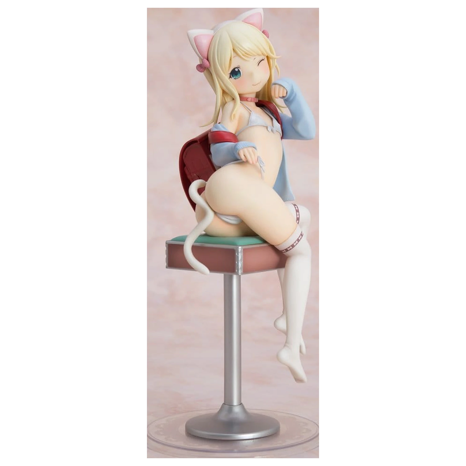 Hatsukoi Ribbon PVC figúrka 1/6 Yuu White cat Ver. 25 cm produktová fotografia