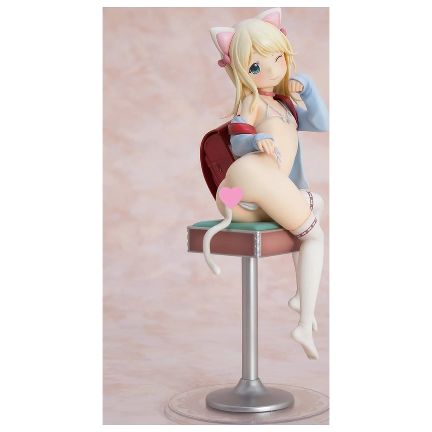 Hatsukoi Ribbon PVC figúrka 1/6 Yuu White cat Ver. 25 cm produktová fotografia