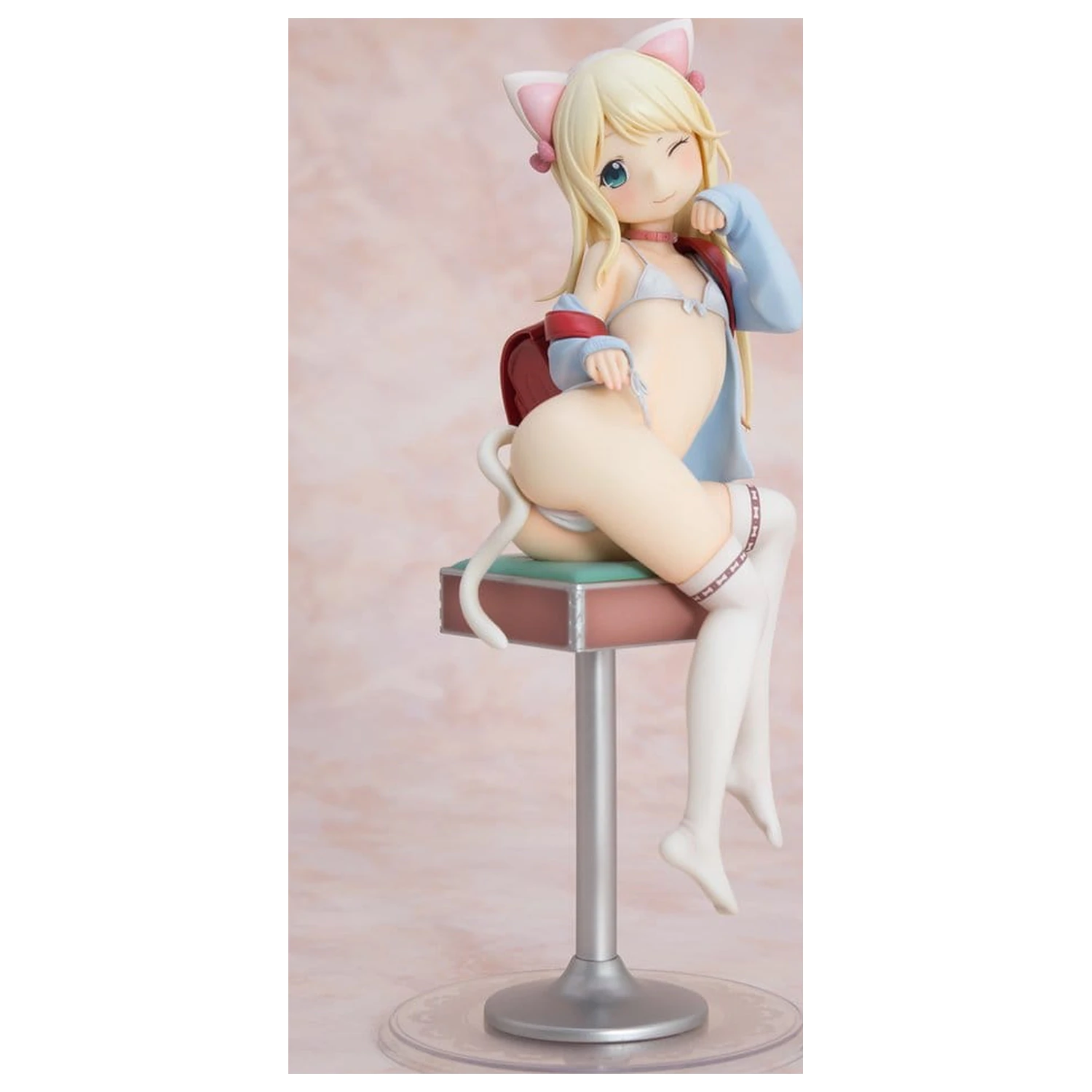 Hatsukoi Ribbon PVC figúrka 1/6 Yuu White cat Ver. 25 cm produktová fotografia