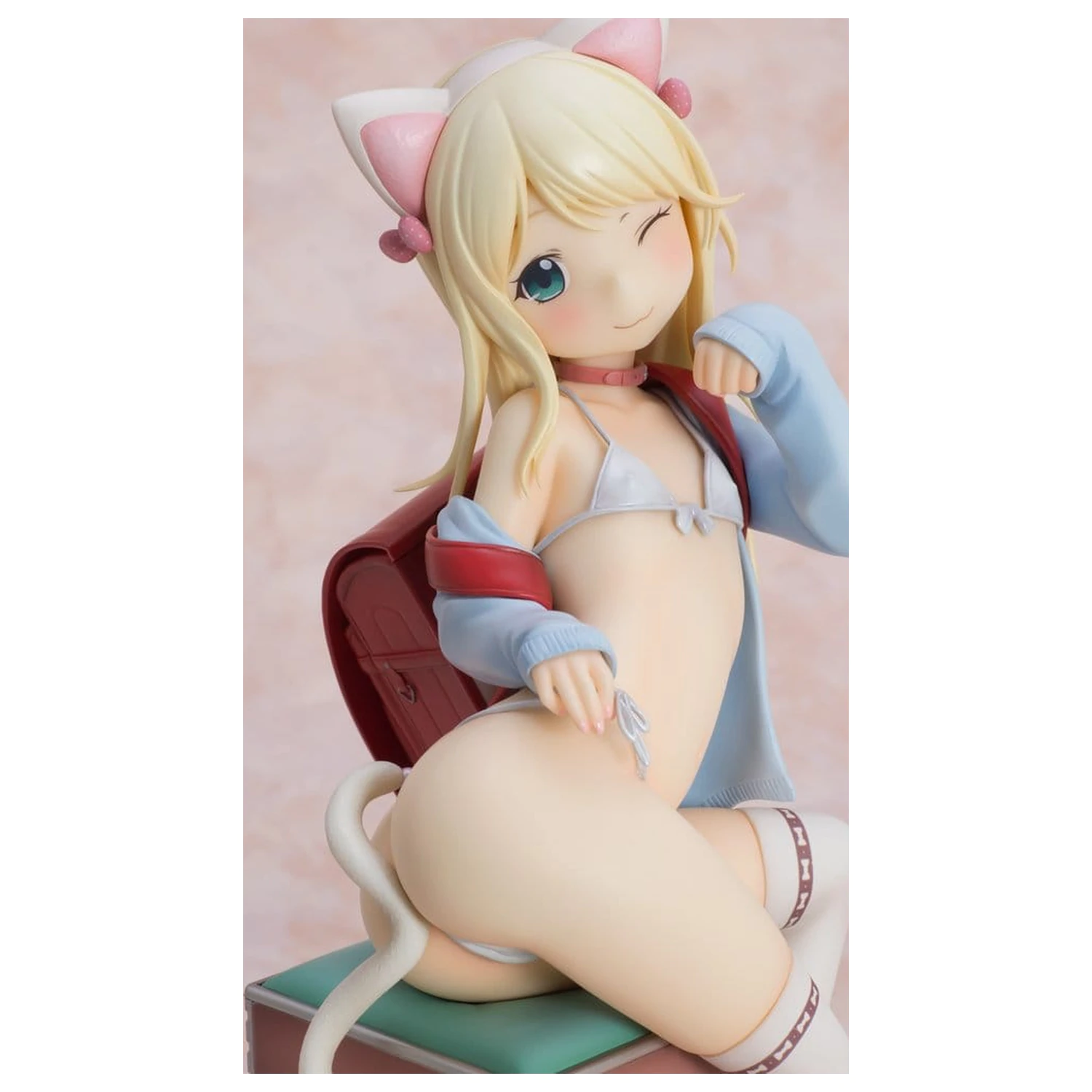 Hatsukoi Ribbon PVC figúrka 1/6 Yuu White cat Ver. 25 cm produktová fotografia