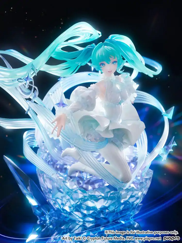 Hatsune Miku PVC Socha 1/7 Hatsune Miku - Crystal Dress Ver. 22 cm produktová fotografia