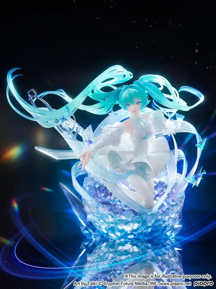 Hatsune Miku PVC Socha 1/7 Hatsune Miku - Crystal Dress Ver. 22 cm produktová fotografia