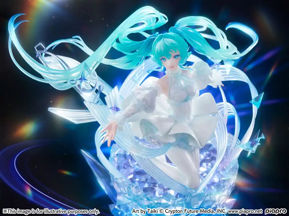 Hatsune Miku PVC Socha 1/7 Hatsune Miku - Crystal Dress Ver. 22 cm produktová fotografia