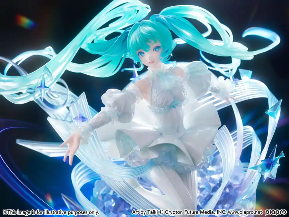 Hatsune Miku PVC Socha 1/7 Hatsune Miku - Crystal Dress Ver. 22 cm produktová fotografia