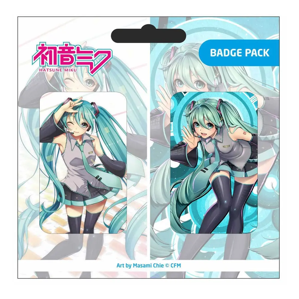 Hatsune Miku Pin Badges 2-balenie Set D termékfotó