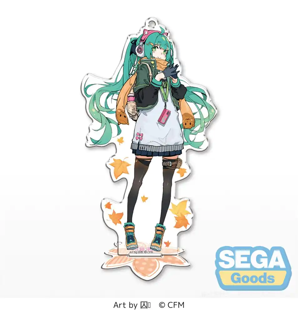 Hatsune Miku Akrylový Stojan Hatsune Miku Kľúčenka QIUZHANG Ver. 14 cm produktová fotografia