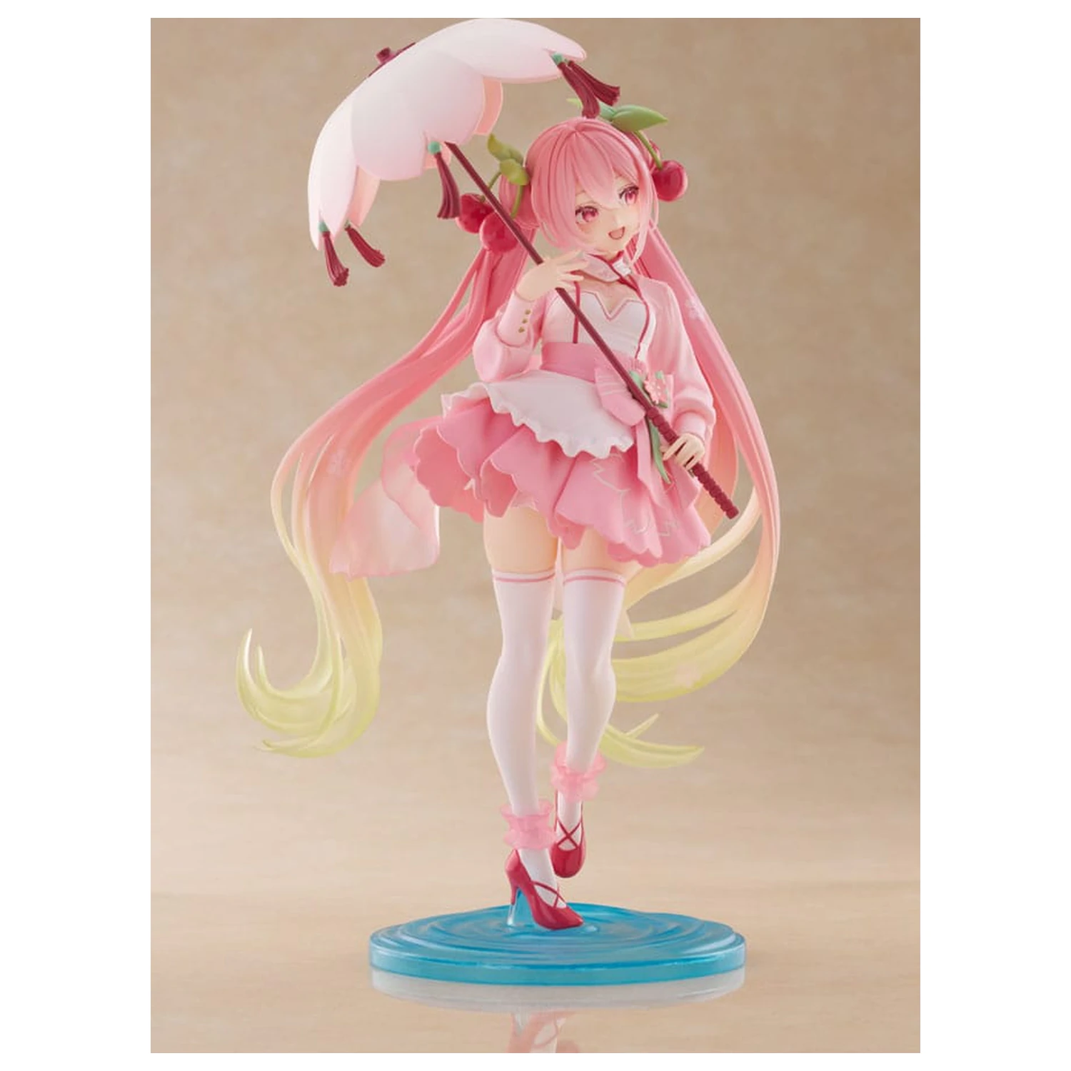 Hatsune Miku AMP PVC Socha Newly Written Sakura Miku Sakura Dress Ver. 21 cm produktová fotografia