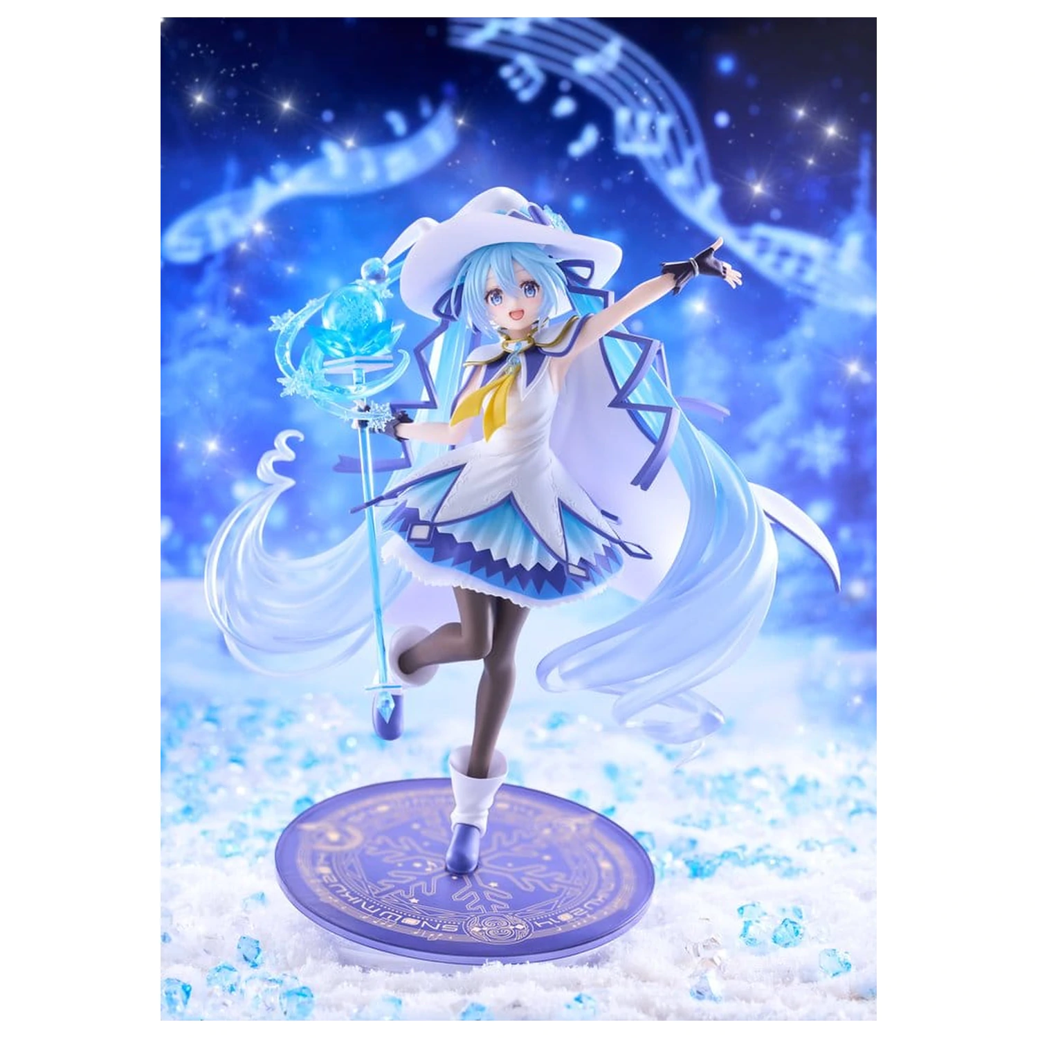 Hatsune Miku AMP+ PVC figúrka Snow Miku All Stars 2014 Ver. 25 cm produktová fotografia