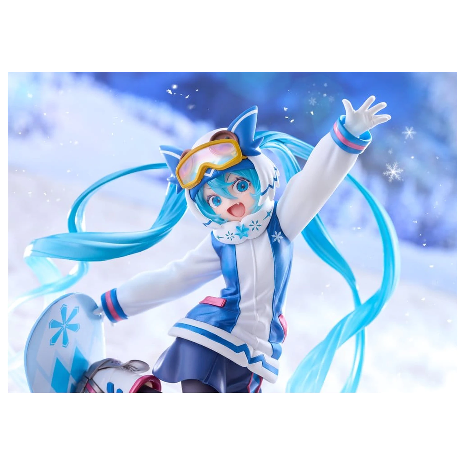 Hatsune Miku AMP+ PVC figúrka Snow Miku All Stars 2016 Ver. 23 cm produktová fotografia