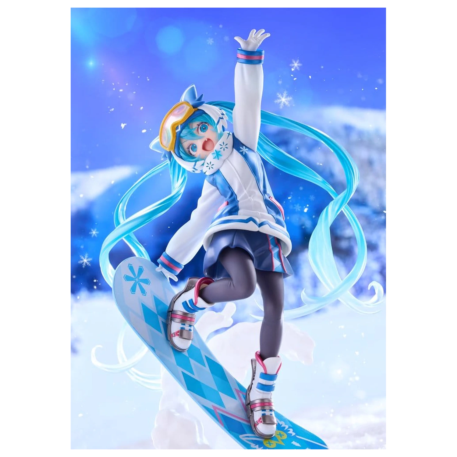 Hatsune Miku AMP+ PVC figúrka Snow Miku All Stars 2016 Ver. 23 cm produktová fotografia