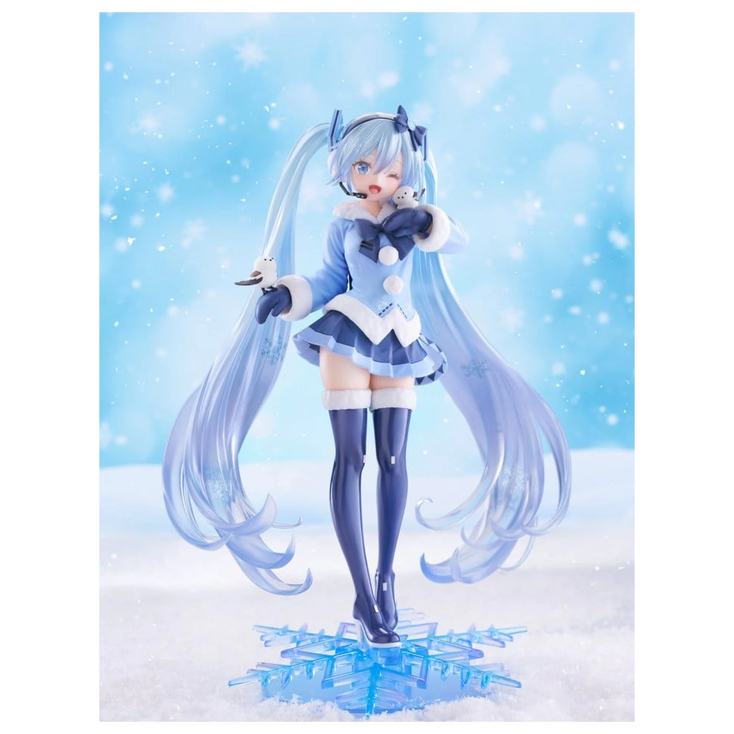 Hatsune Miku AMP+ PVC figúrka Snow Miku All Stars 2012 Ver. 25 cm produktová fotografia