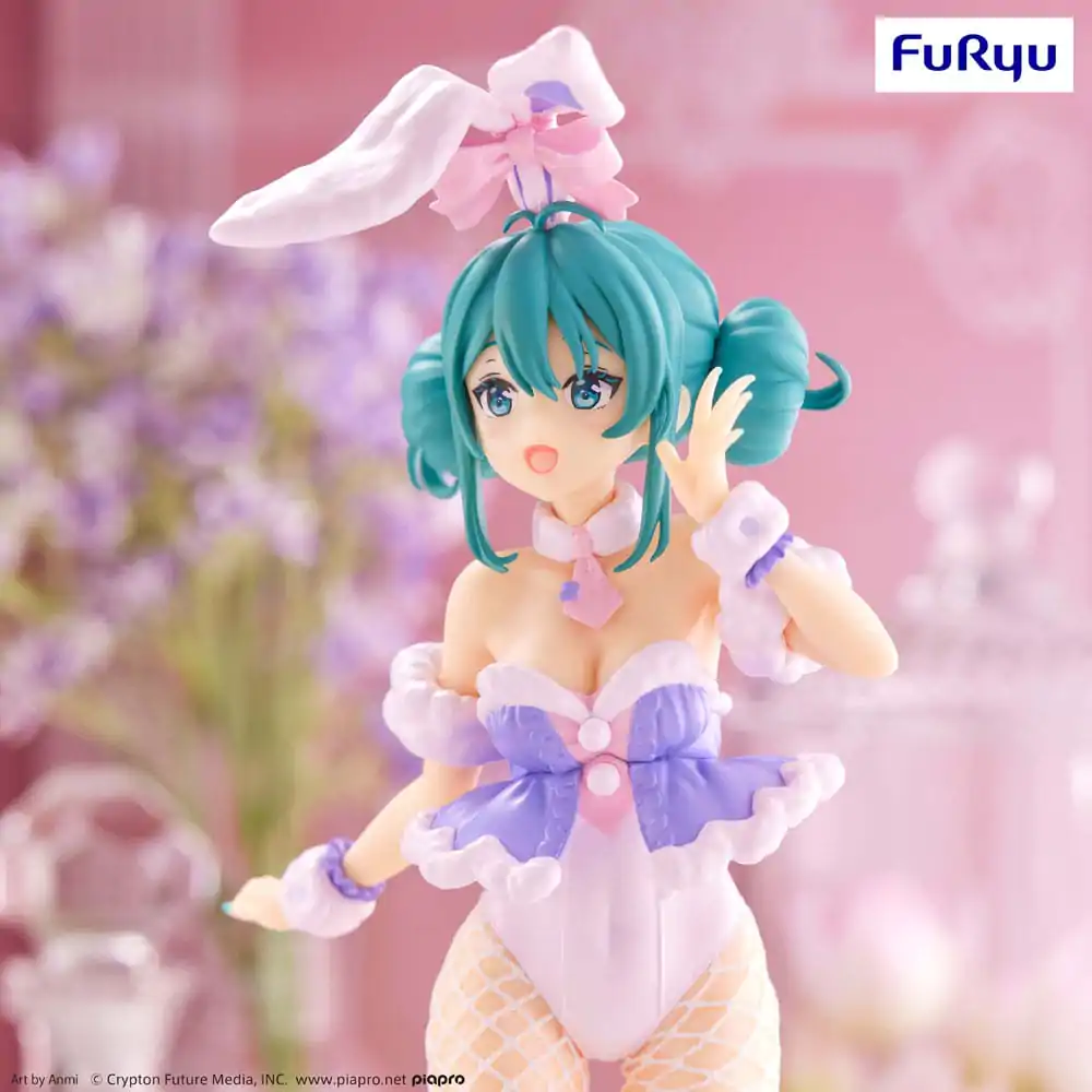 Hatsune Miku BiCute Bunnies PVC socha White Rabbit Purple Color Ver. 28 cm produktová fotografia