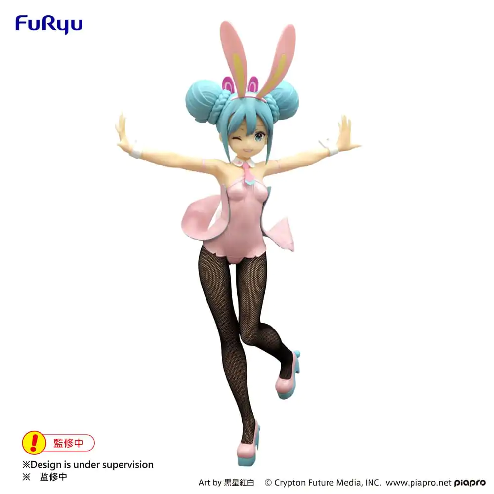 Hatsune Miku BiCute Bunnies PVC soška Wink Pearl Pink Color Ver. 30 cm produktová fotografia