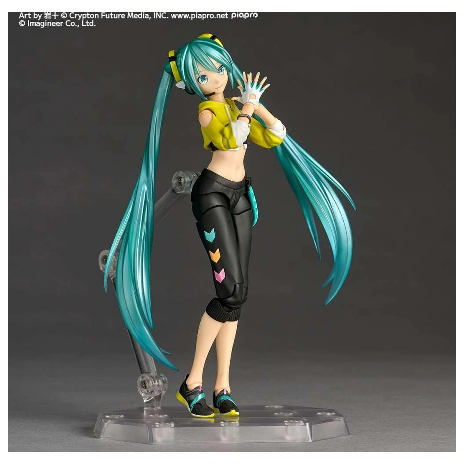 Hatsune Miku Boxing Version Figúrka Revoltech A.Y. 15cm produktová fotografia