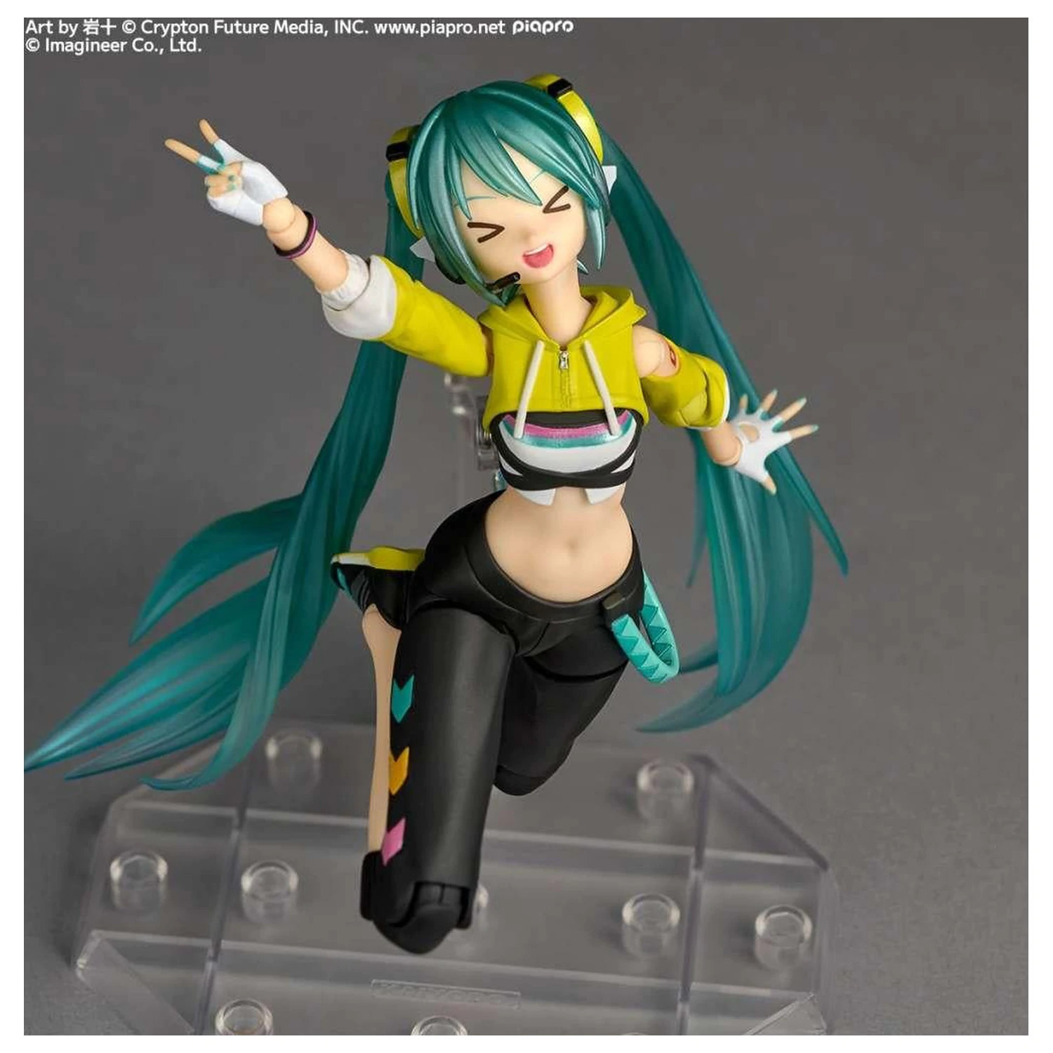 Hatsune Miku Boxing Version Figúrka Revoltech A.Y. 15cm produktová fotografia