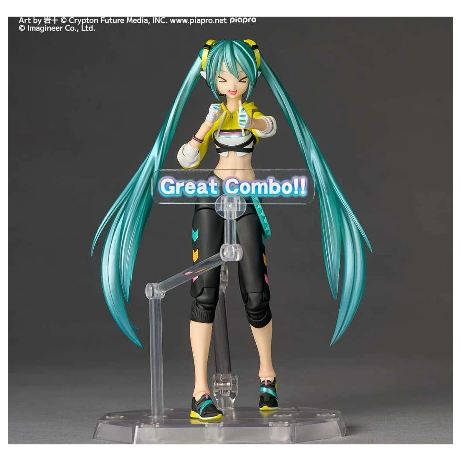 Hatsune Miku Boxing Version Figúrka Revoltech A.Y. 15cm produktová fotografia