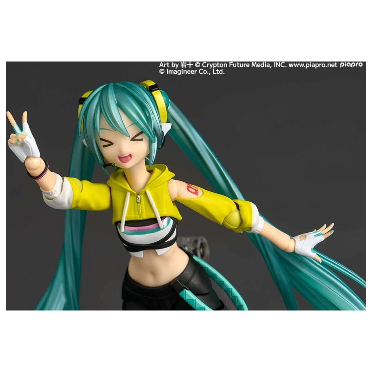 Hatsune Miku Boxing Version Figúrka Revoltech A.Y. 15cm produktová fotografia