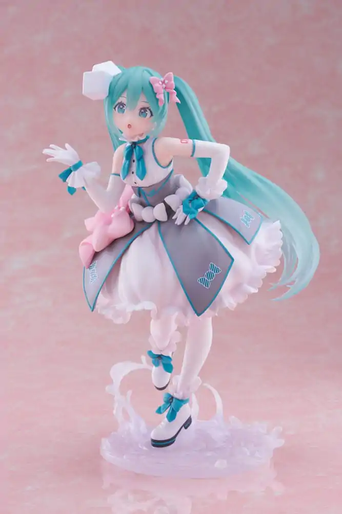 Hatsune Miku PVC soška Bust Up figúrka 39 Miku's Day Anniversary 2. séria Melty Sugar ver. 18 cm termékfotó