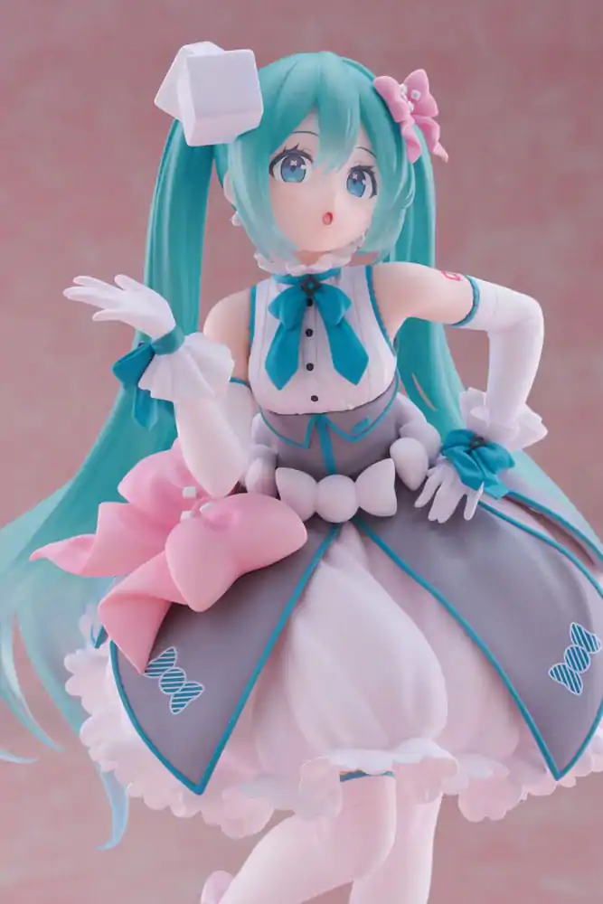 Hatsune Miku PVC soška Bust Up figúrka 39 Miku's Day Anniversary 2. séria Melty Sugar ver. 18 cm termékfotó