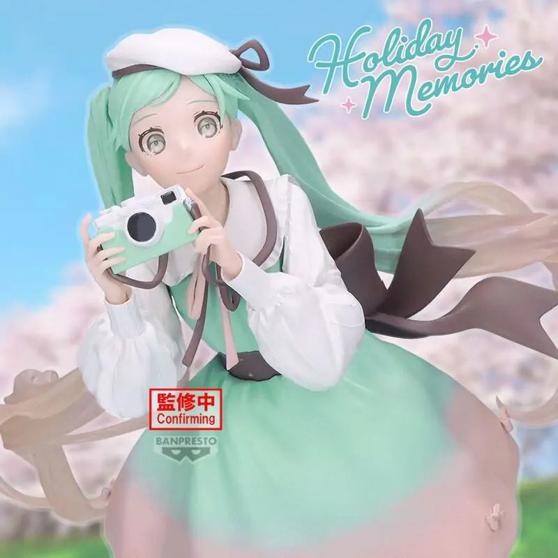 Hatsune Miku Camera Holiday Memories figúrka 20 cm produktová fotografia