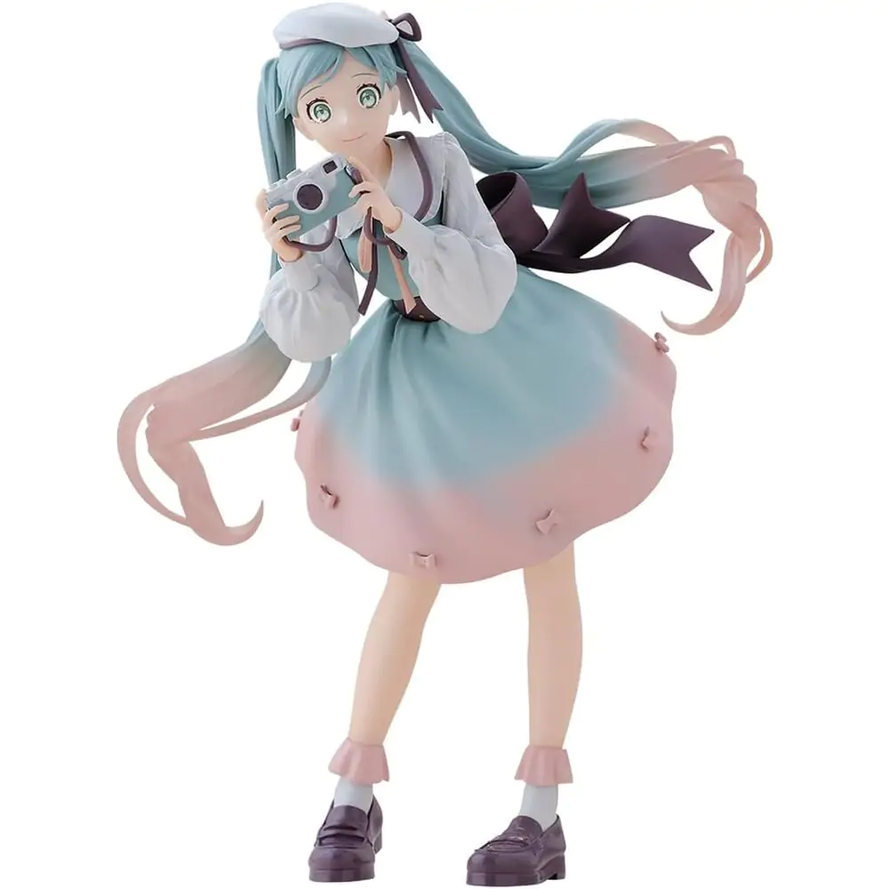 Hatsune Miku Camera Holiday Memories figúrka 20 cm produktová fotografia