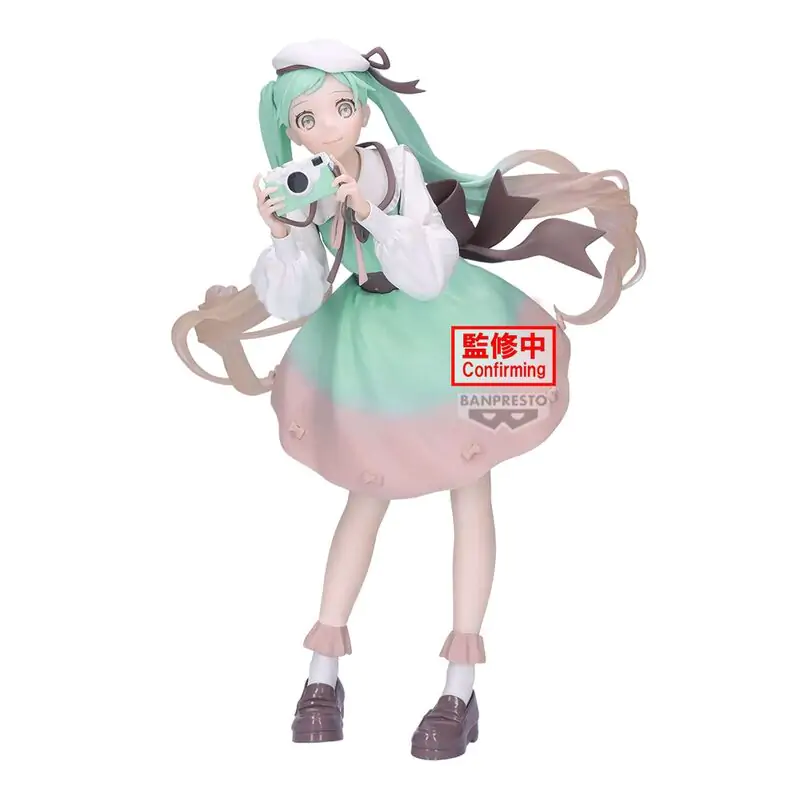 Hatsune Miku Camera Holiday Memories figúrka 20 cm produktová fotografia