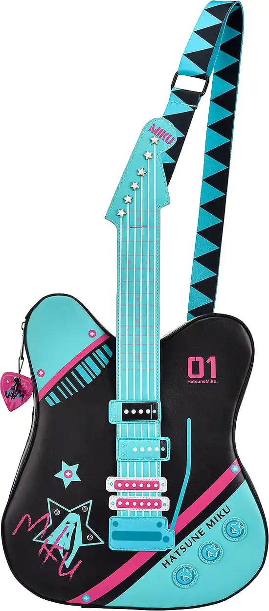 Hatsune Miku Taška cez rameno Character Vocal Series 01: Hatsune Miku v tvare gitary produktová fotografia
