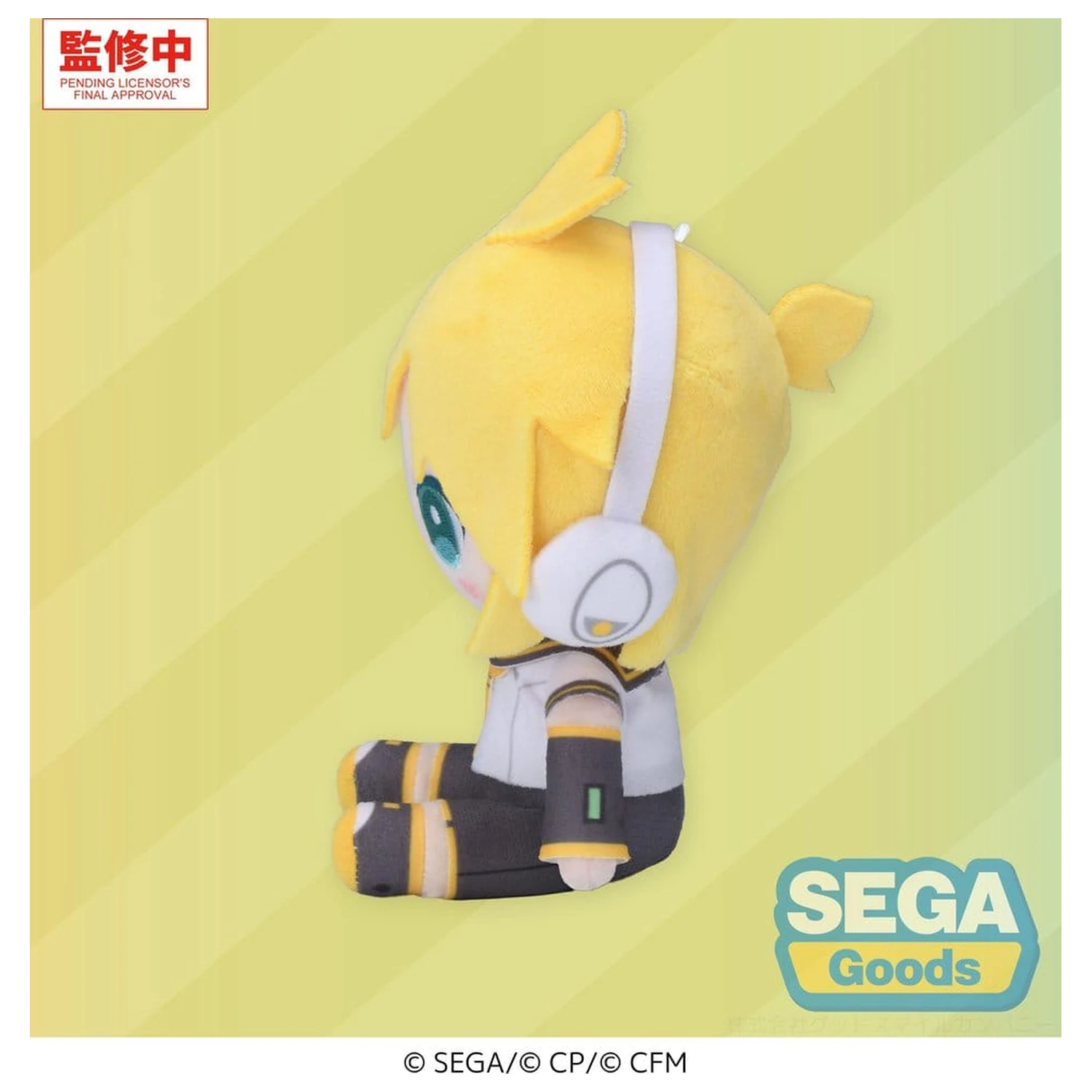 Hatsune Miku: Colorful Stage! Mysekai Plyšová Figúrka Kagamine Rin S 13 cm produktová fotografia