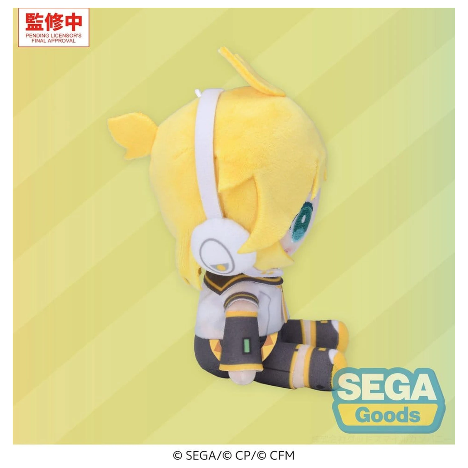 Hatsune Miku: Colorful Stage! Mysekai Plyšová Figúrka Kagamine Rin S 13 cm produktová fotografia