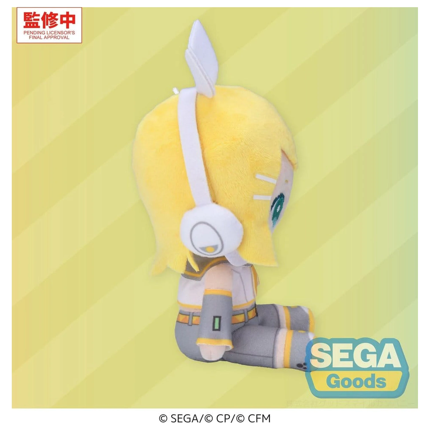 Hatsune Miku: Colorful Stage! Mysekai Plyšová Figúrka Kagamine Rin S 13 cm produktová fotografia
