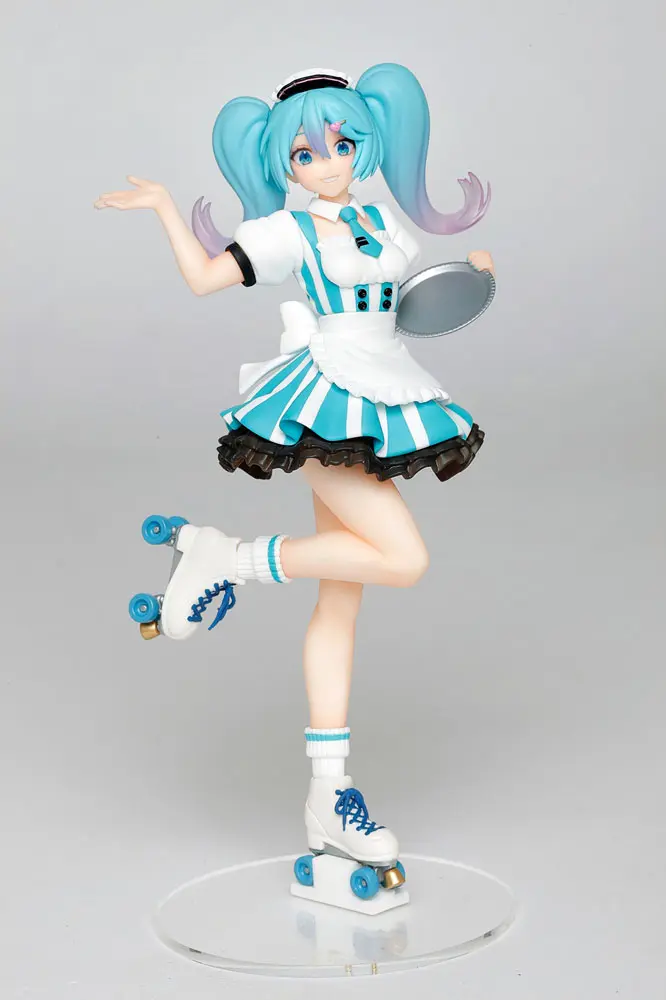 Hatsune Miku PVC Socha Costumes Cafe Maid Ver. 18 cm produktová fotografia